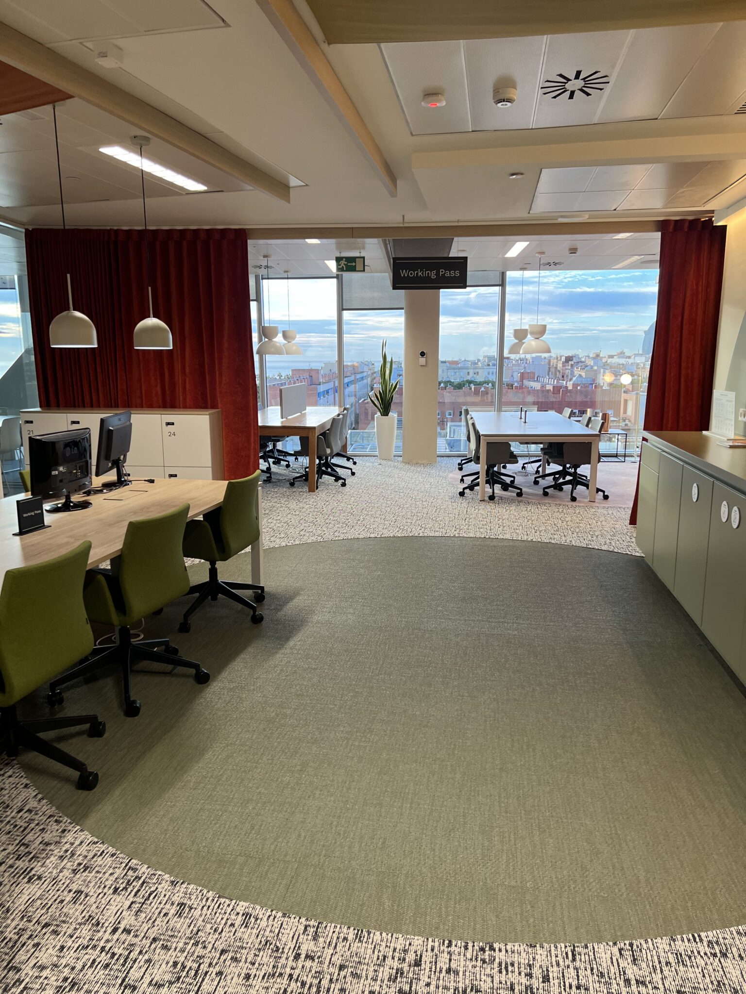 Coworking space for remote work